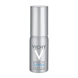 Vichy Liftactiv Supreme Serum Eyes & Lashes, Oρός για Μάτια & Βλεφαρίδες, για Λάμψη & Αποτέλεσμα Lifting. Eνίσχυση των βλεφαρίδων 15ml