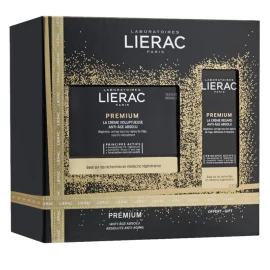 Lierac Promo Pack  Premium La Voluptueuse Πλούσια Κρέμα για Απόλυτη Αντιγήρανση & Δώρο Premium Yeux Anti-Aging Absolu 15ml