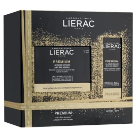 Lierac Promo Pack Premium Creme Soyeuse Absolute Anti-Aging Legere Texture 50ml & Δώρο Premium Yeux Anti-Aging Absolu 15ml