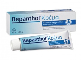 Bepanthol Κρέμα για το Ερεθισμένο και Ευαίσθητο Δέρμα για Ενυδάτωση και Ανάπλαση του Δέρματος, 100gr
