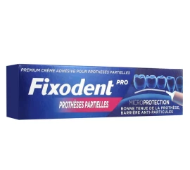 Fixodent Pro Premium Protection Cream, Στερεωτική Κρέμα Για μερική Οδοντοστοιχία 40gr