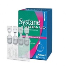 Alcon Systane Ultra UD Eye Drops, Λιπαντικές Οφθαλμικές Σταγόνες, 30 x 0.7 ml