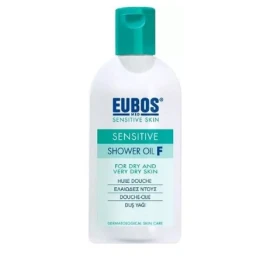EUBOS Sensitive Shower Oil F, EUBOS Ελαιώδες Nτους F για ξηρό & πολύ ξηρό δέρμα 200ml