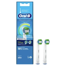 Oral-B Precision Clean Maximiser, Ανταλλακτικές Κεφαλές Βουρτσίσματος  2 Τεμάχια