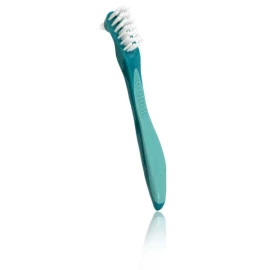 GUM Denture Brush 201, Οδοντόβουρτσα Για Τεχνητή Οδοντοστοιχία (χρώμα πράσινο)