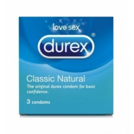 Durex Classic, Κλασσικά Προφυλακτικά 3 τμχ