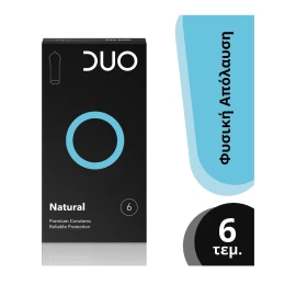 DUO Premium Natural, Προφυλακτικά 6τμχ