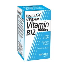 Health Aid Vitamin B12 1000mg, 100 ταμπλέτες
