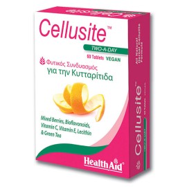 Health Aid Cellusite, Συμπλήρωμα Διατροφής με Φυτικό Συνδυασμό Κατά της Κυτταρίτιδας, 60veg. tabs