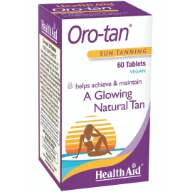 Health Aid Orotan, Συμπλήρωμα διατροφής για Λαμπερό & Φυσικό μαύρισμα 60tabs