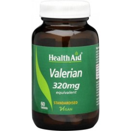 Health Aid Valerian 320mg, Για την Υποστήριξη του Οργανισμού στη Ρύθμιση του Ύπνου 60tabs