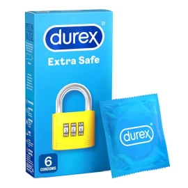 Durex Extra Safe Προφυλακτικά, 6τμχ
