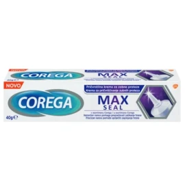 Corega Max Seal, Στερεωτική Κρέμα για Τεχνητές Οδοντοστοιχίες με ουδέτερη Γεύση 40g