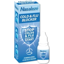 Nasaleze Cold & Flu Blocker, Προστασία και αντιμετώπιση του κοινού κρυολογήματος με συνδυασμό φυσικής κυτταρίνης και εκχυλίσματος άγριου σκόρδου 800mg