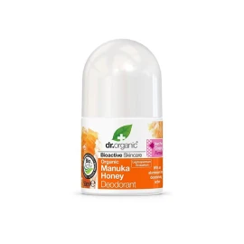 Dr. Organic Manuka Honey Deodorant, Αποσμητικό με Βιολογικό Μέλι Μανούκα 50ml