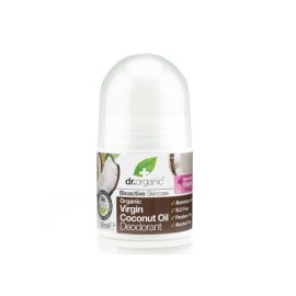 Dr.Organic Virgin Coconut Oil Deodorant 50Ml, Αποσμητικό με Βιολογικό Έλαιο Καρύδας 