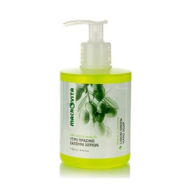 Macrovita Liquid Green Hand Soap, Υγρό Πράσινο Σαπούνι Χεριών με Λάδι Ελιάς & Χαμομήλι 300ml