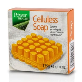 Power Health Celluless Soap, Σαπούνι για το Δέρμα με Φλοιό Πορτοκαλιού 135gr