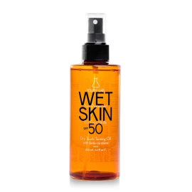 Youth Lab Wet Skin SPF50 Dry Touch Tanning Oil Face&Body, Αντηλιακό Ξηρό Λάδι Υψηλής Προστασίας  Ιδανικό για Μαύρισμα 200ml