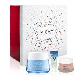 Vichy Πακέτο Προσφοράς Aqualia Thermal Riche Κρέμα Προσώπου για Ξηρές Επιδερμίδες 50ml + Δώρο Glow Peel Mask 15ml + Vichy Mineral 89 4ml
