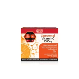 Lanes Liposomal VitaminC 1000mg, Συμπλήρωμα διατροφής για το Ανοσοποιητικό με Γεύση Πορτοκάλι 10 αμπούλες των 10ml
