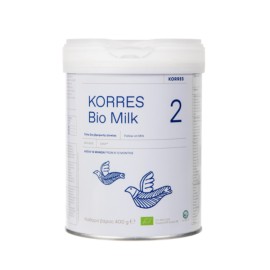 Korres BIO Milk No2, Βιολογικό Αγελαδινό Γάλα για Βρέφη 6-12m+, 400gr