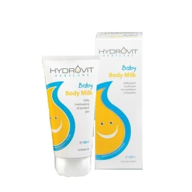 Hydrovit Baby Body Milk, Μαλακτικό Γαλακτώμα για Καθημερινή Ενυδάτωση της Ευαίσθητης Επιδερμίδας 150 ml