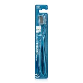 Intermed Professional Ergonomic Soft Blue Toothbrush, Οδοντόβουρτσα μαλακή Σε Mπλέ Χρώμα 1τμχ