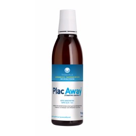 PlacAway Thera Plus, Στοματικό Διάλυμα με Χλωρεξιδίνη 0.2% & Yαλουρονικό Οξύ 0.05%  250ml