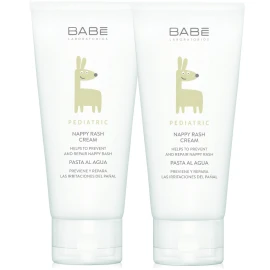 BABE Laboratorios Pediatric Nappy Rash Cream Promo Pack, Κρέμα για Σύγκαμα με 50% Έκπτωση στο 2ο Προϊόν 2x100ml