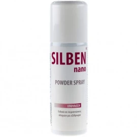 Epsilon Health Silben Nano Powder Spray, Σπρέι Επούλωσης Ειδικά σε Περιπτώσεις Πληγών με Εξίδρωμα 125ml 