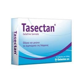 Galenica Tasectan 500mg, Ελέγχει & Μειώνει τα συμπτώματα της διάρροιας 15caps