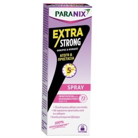 Paranix Extra Strong Spray, Aγωγή Σε Σπρέι Για Προστασία & Άμεση Εξαλείψη Απο Ψείρες & Κόνιδες από 12m+, 100ml & 1 Χτένα