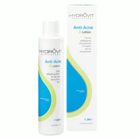 Hydrovit Anti-acne Lotion, Λοσιόν για την Καθημερινή Αντιμετώπιση της Ακμής & της Λιπαρότητας 200ml