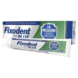 Fixodent Pro Plus Antibacterial Technology, Στερεωτική Κρέμα για Τεχνητή Οδοντοστοιχία 40gr