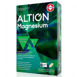 Altion Magnesium, Συμπλήρωμα Διατροφής με Μαγνήσιο 30tabs