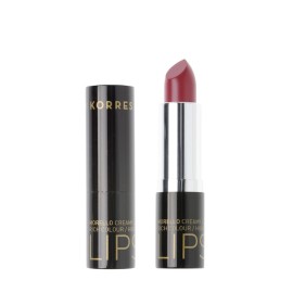 Korres Morello Creamy Lipstick Lush Cherry, Aπόχρωση 56 Zoυμερό Κεράσι, Σταθερό & Λαμπερό Αποτέλεσμα, Πλήρης Κάλυψη 3,5 gr