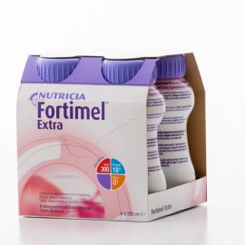 NUTRICIA FORTIMEL EXTRA με γεύση Φράουλα 4x200ml (Συσκευασία 4 τεμαχίων )