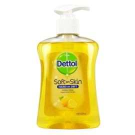 Dettol Liquid Antibacterial Hand Wash, Αντιβακτηριδιακό Υγρό Κρεμο-σάπουνο με Εκχυλίσματα Κίτρου 250ml