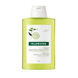 Klorane Shampoo Citrus Pulp, Σαμπουάν συχνής χρήσης με πολτό Κίτρου & βιταμίνες, για όλους τους τύπους μαλλιών, 200ml
