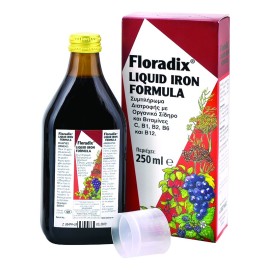 Power Health Floradix, Bιταμινούχο Συμπλήρωμα Διατροφής Για Την Ελλειψη Σιδήρου 250ml