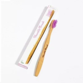 The Humble Co Toothbrush , Oδοντόβουρτσα Medium από Bamboo σε Χρώμα Ροζ 1 τμχ