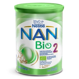 Nestle Nan Bio 2, Γάλα Δεύτερης Βρεφικής Ηλικίας σε Σκόνη Από τον 6ο Μήνα 400gr