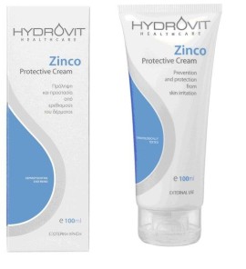 Hydrovit Zinco Protective Cream, Κρέμα για Προστασία & Ανάπλαση της Ευαίσθητης Επιδερμίδας 100ml