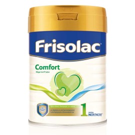 Frisolac Comfort No1,  Βρεφικό Γάλα Προηγμένης Σύνθεσης Ιδανικό από την Γέννηση 400gr