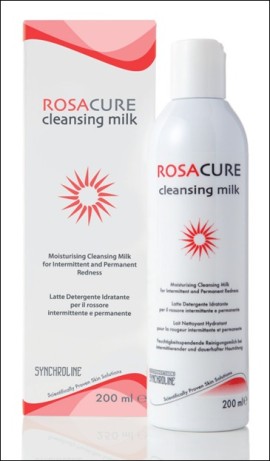 Synchroline Rosacure Cleansing Milk, Γαλάκτωμα Καθαρισμού για επιδερμίδες με ροδόχρου νόσο 200ml