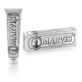 Marvis Toothpaste Whitening Mint, Οδοντόκρεμα για Λεύκανση με κρεμώδη Υφή και Ευχάριστη Γεύση Μέντας 85 ml