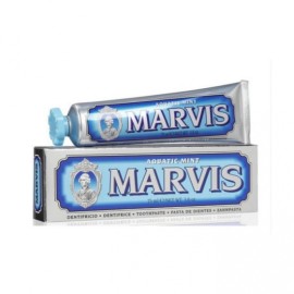 Marvis Toothpaste Aquatic Mint, Οδοντόκρεμα με Υδρόβια Μέντα και Κρεμώδη Υφή κατά της Πλάκας 85ml