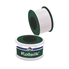 Master Aid Rollsilk, Ρολό Μετάξι σε Λευκό Χρώμα Διάστασης 5m x 2,5cm