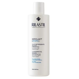 Rilastil Xerolact Atopic Cleansing Oil, Ελαιώδες Καθαριστικό για Πρόσωπο & Σώμα για Ξηρό Δέρμα με Τάσης Ατοπίας 250ml